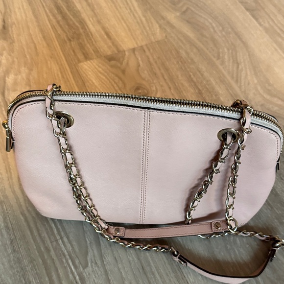 DKNY Blush Crossbody Bag with Chain Strap - Picture 3 of 6